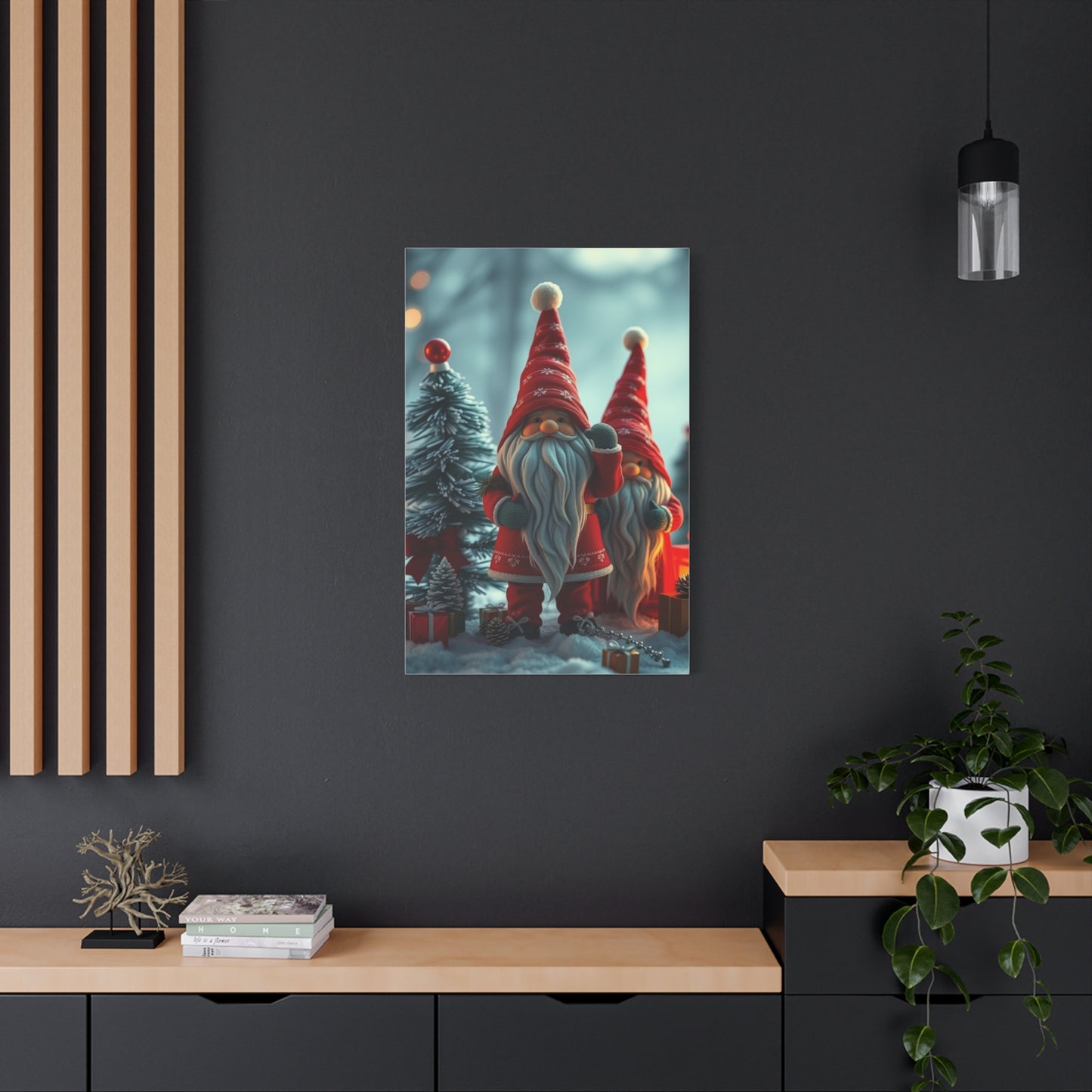 Supreme Christmas Gnome Art Collection Wall Art & Canvas Print