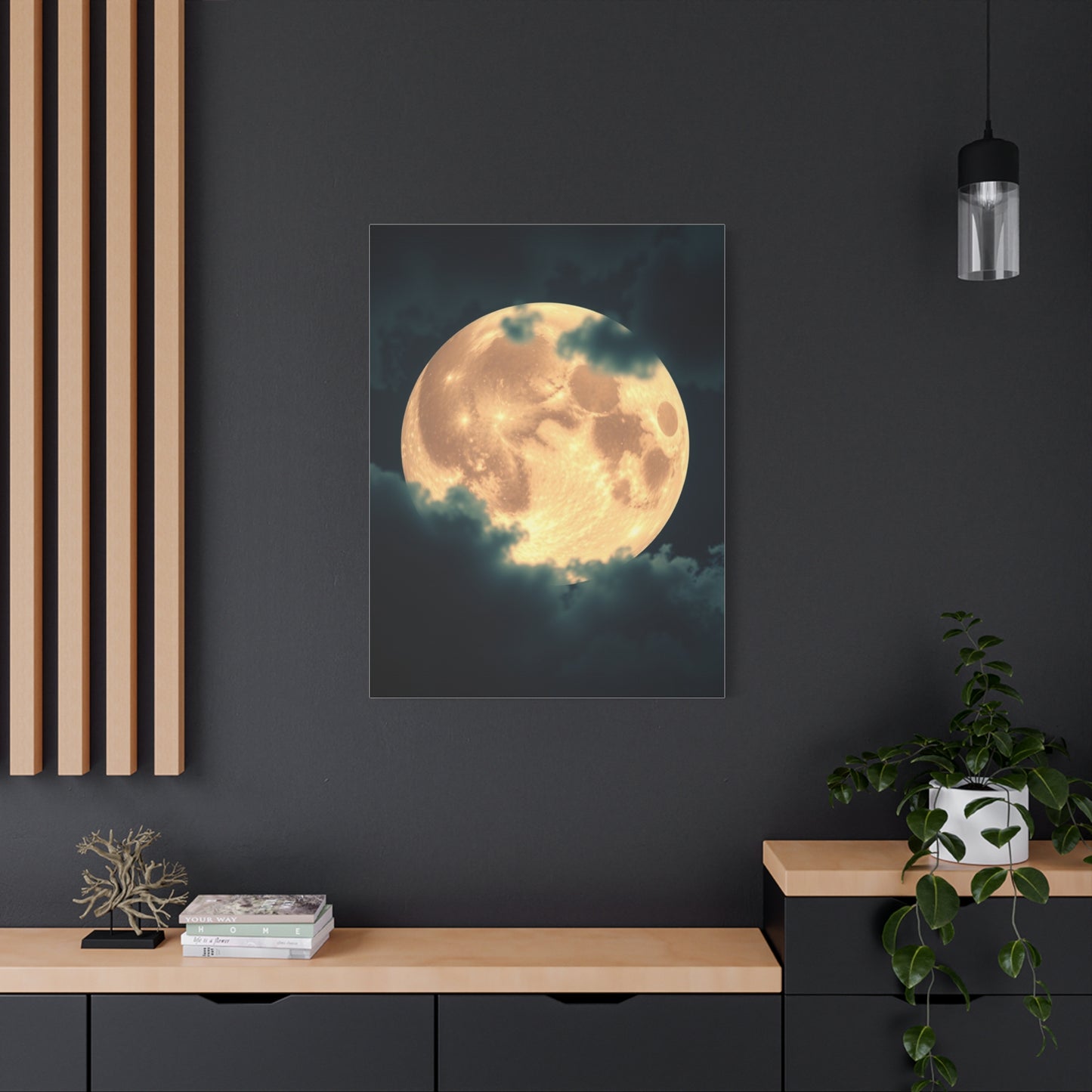Full Moon Art Refined Canvas Wall Art & Canvas Print