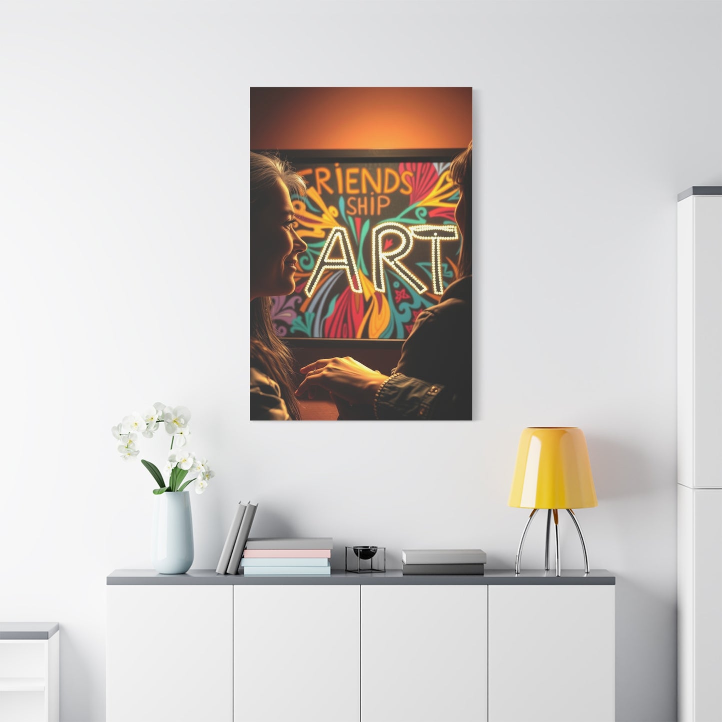 Elite Friendship Art Vision Wall Art & Canvas Print