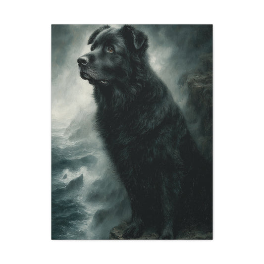 Newfoundland Storm Coast Guardian Wall Art & Canvas Print