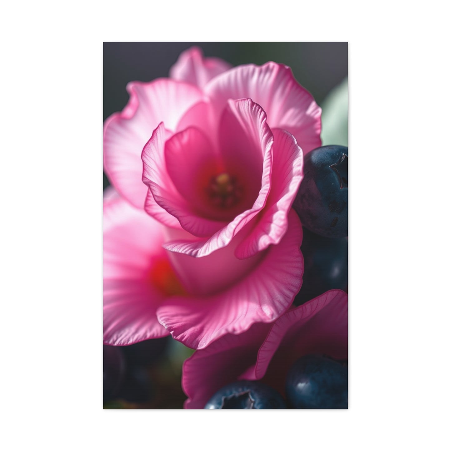 Elite Blush and Blueberry Art Vision Wall Art & Canvas Print