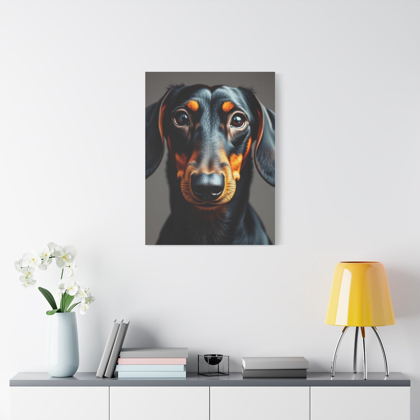 Dachshund Art Luxury Canvas Wall Art & Canvas Print