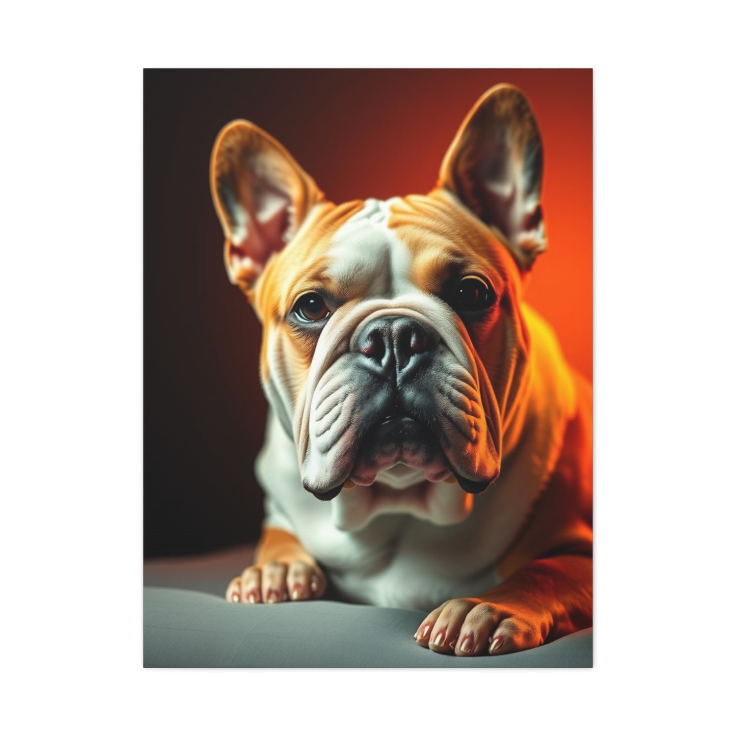 Supreme Bulldog Art Collection Wall Art & Canvas Print