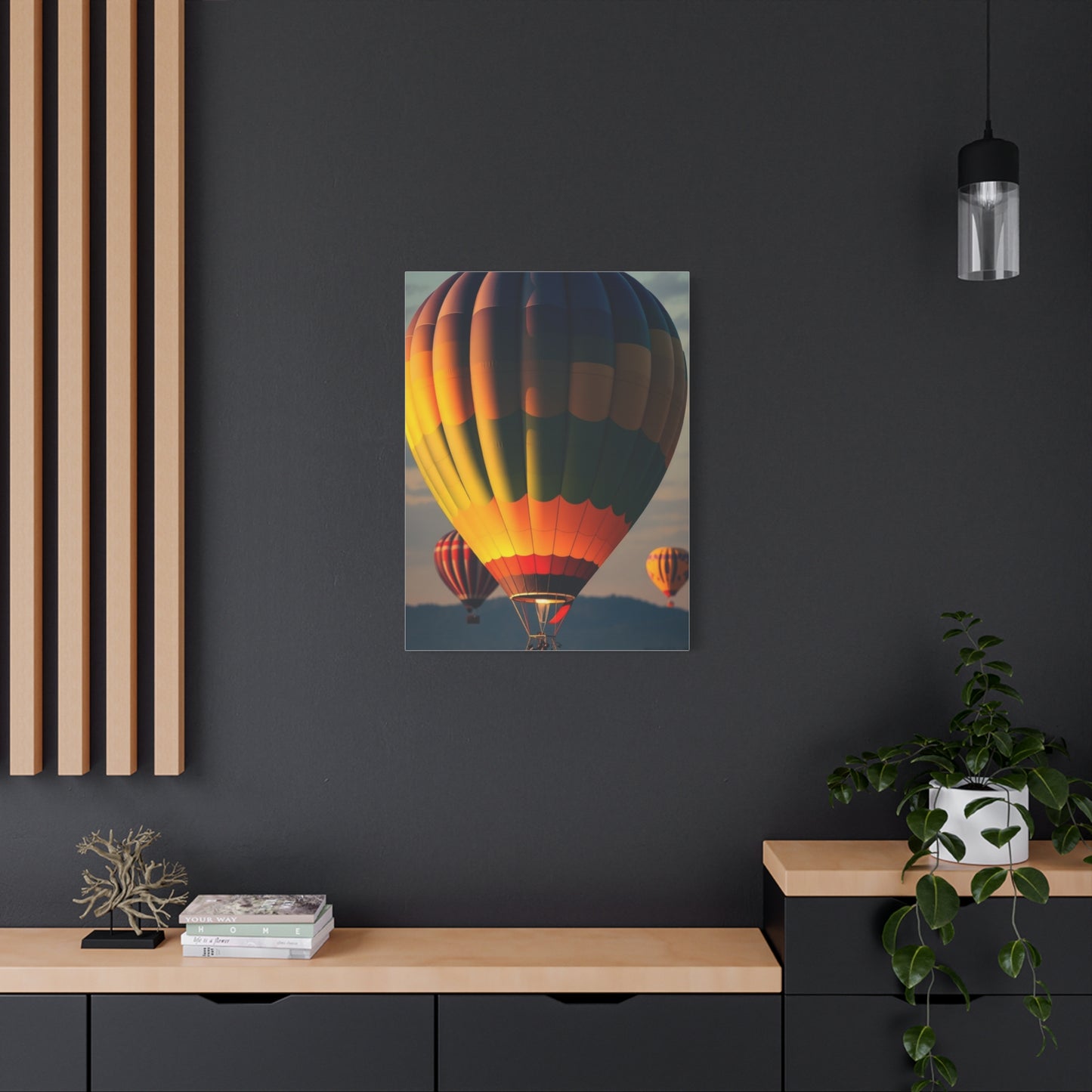 Hot Air Balloon Art Refined Canvas Wall Art & Canvas Print