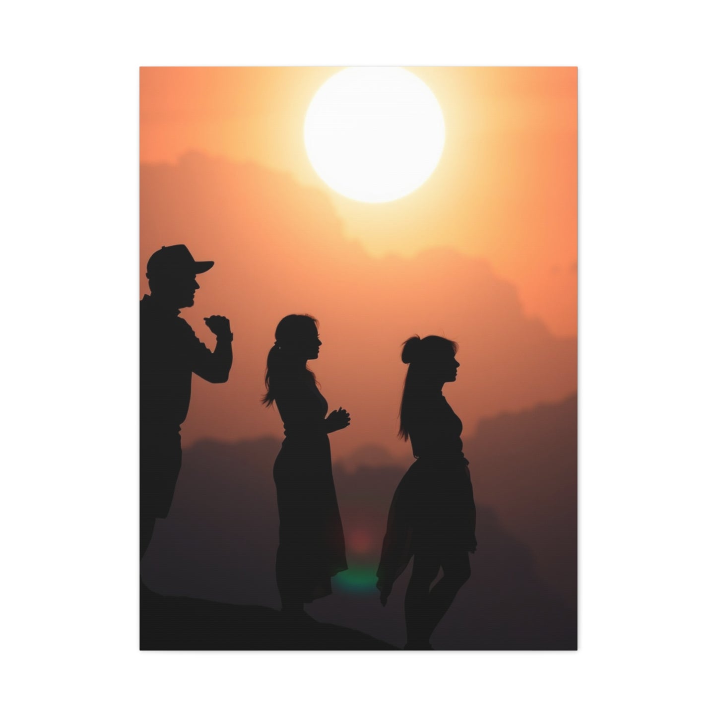 Silhouettes Art Refined Canvas Wall Art & Canvas Print