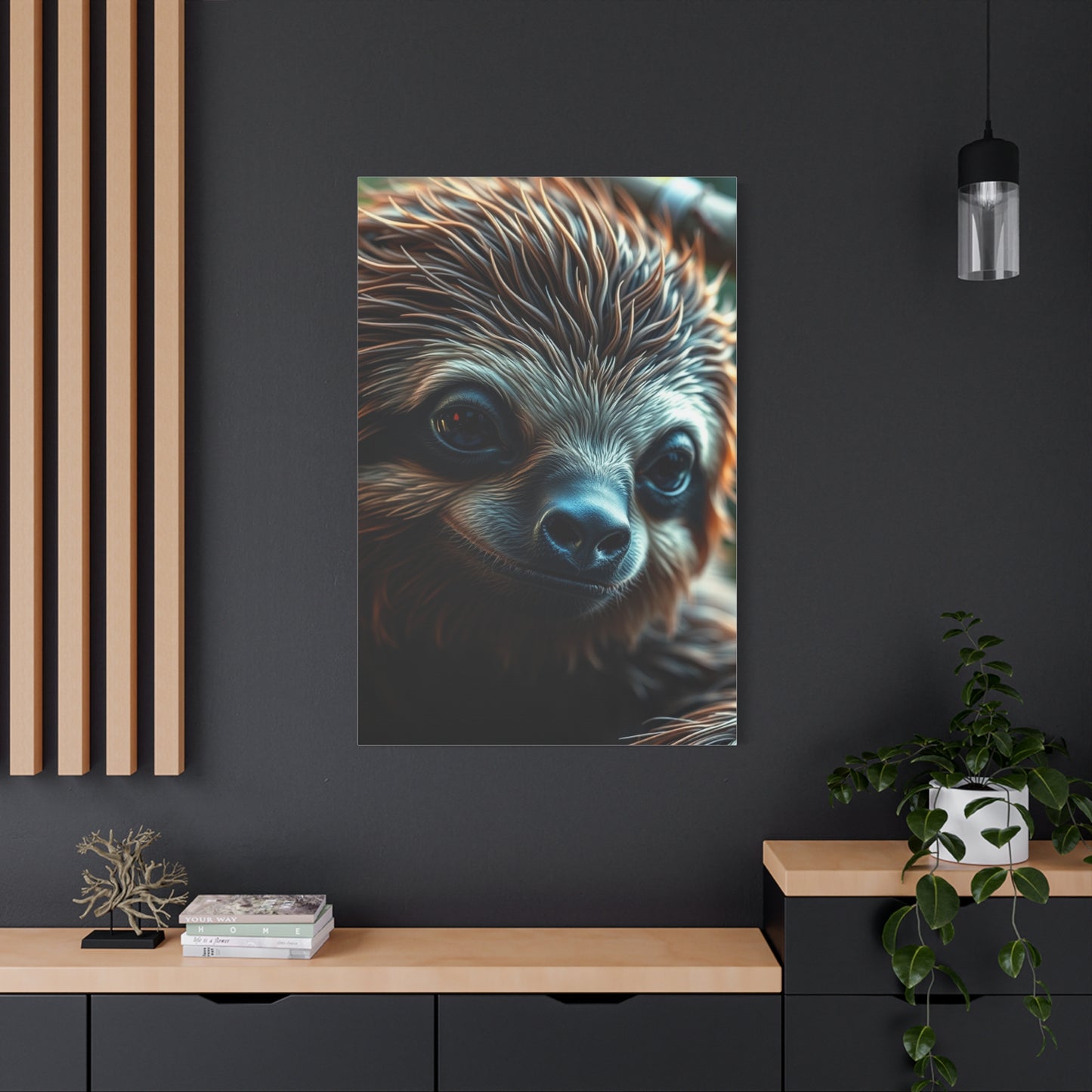 Sloth Art Luxury Canvas Wall Art & Canvas Print