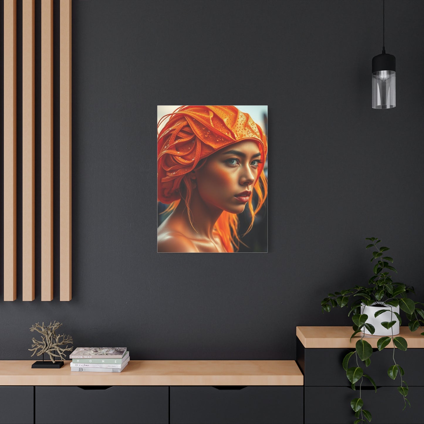 Pop of Orange Art Refined Canvas Wall Art & Canvas Print