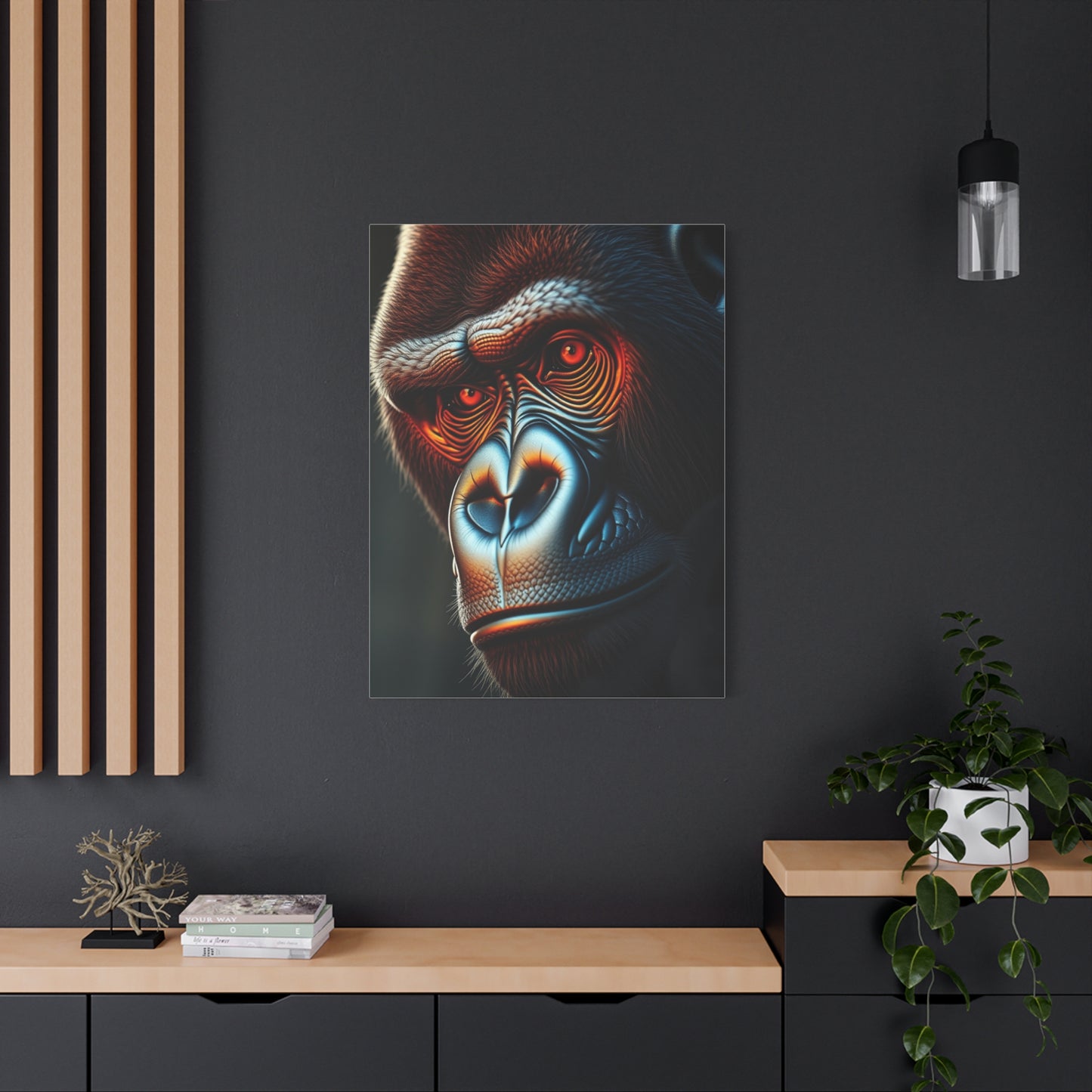 Gorilla Art Luxury Canvas Wall Art & Canvas Print