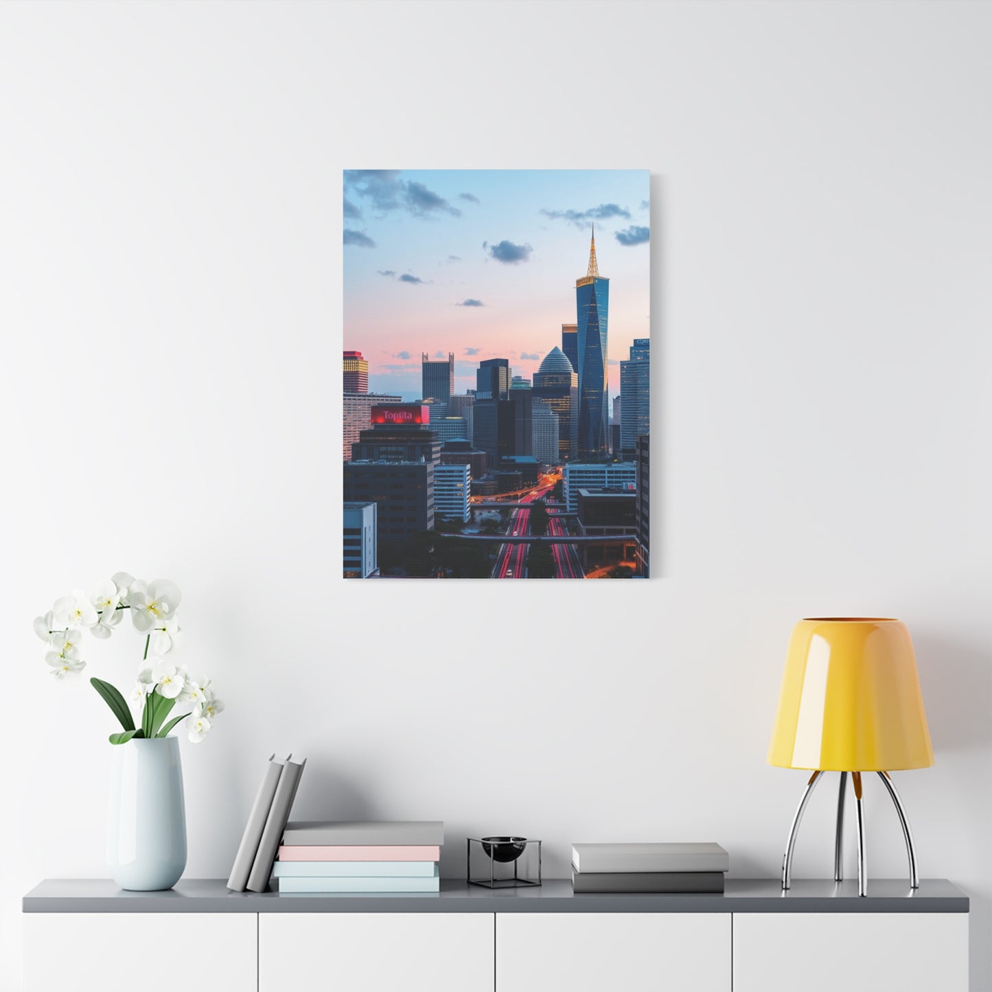 Collection Houston Skylines Art Art Wall Art & Canvas Print