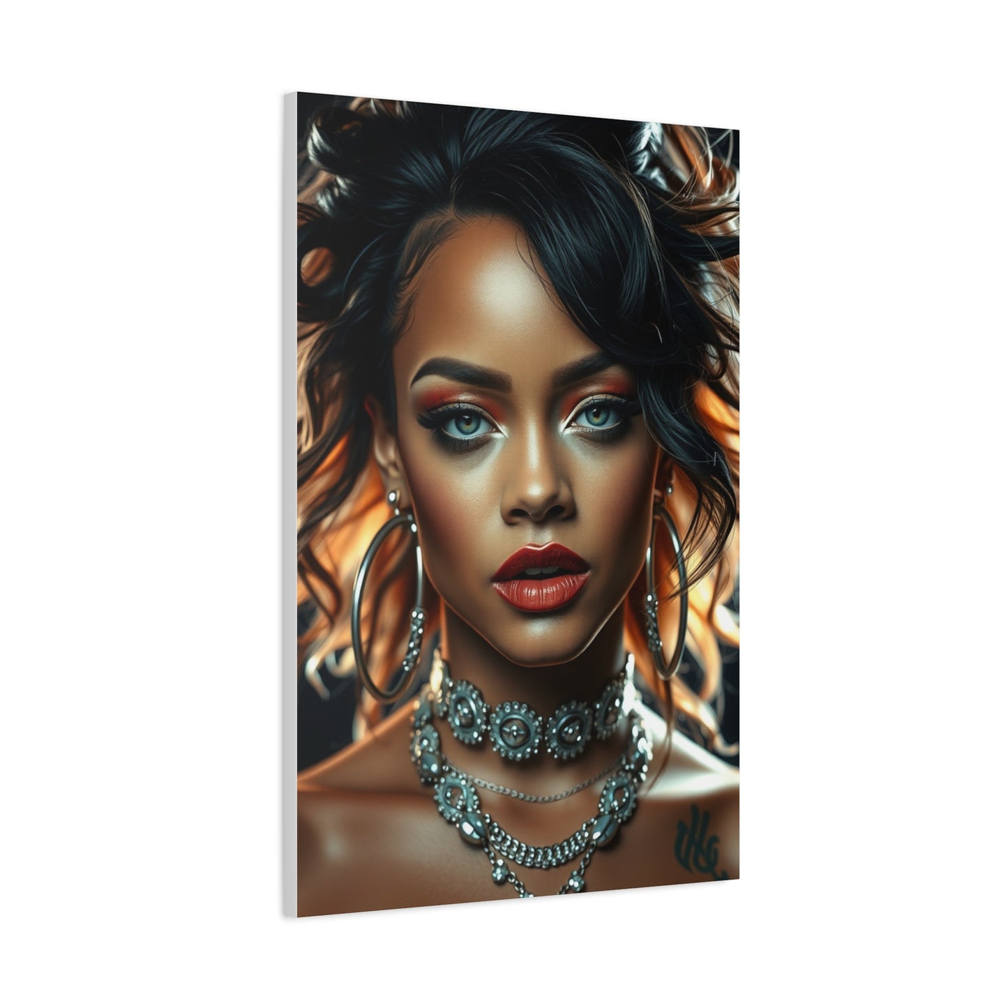 Regal Rihanna Canvas Display Wall Art & Canvas Print