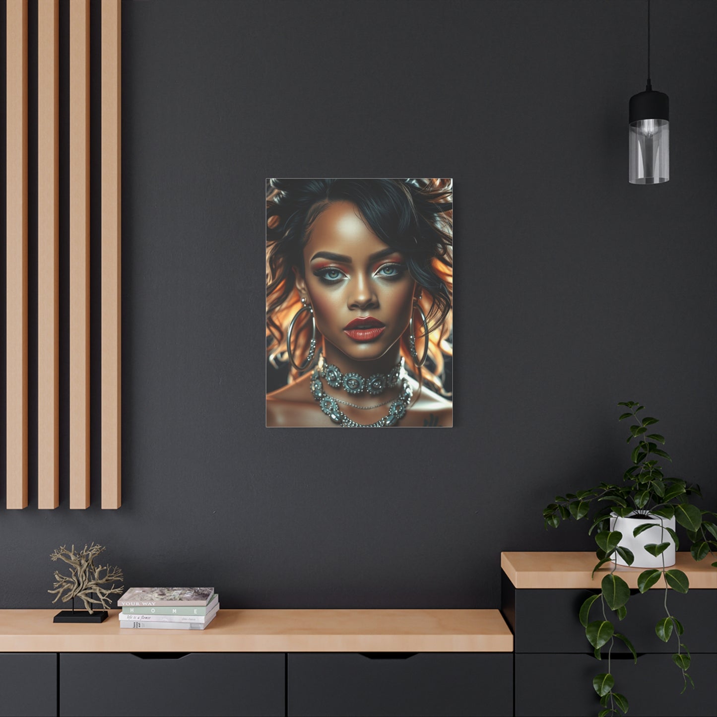 Regal Rihanna Canvas Display Wall Art & Canvas Print