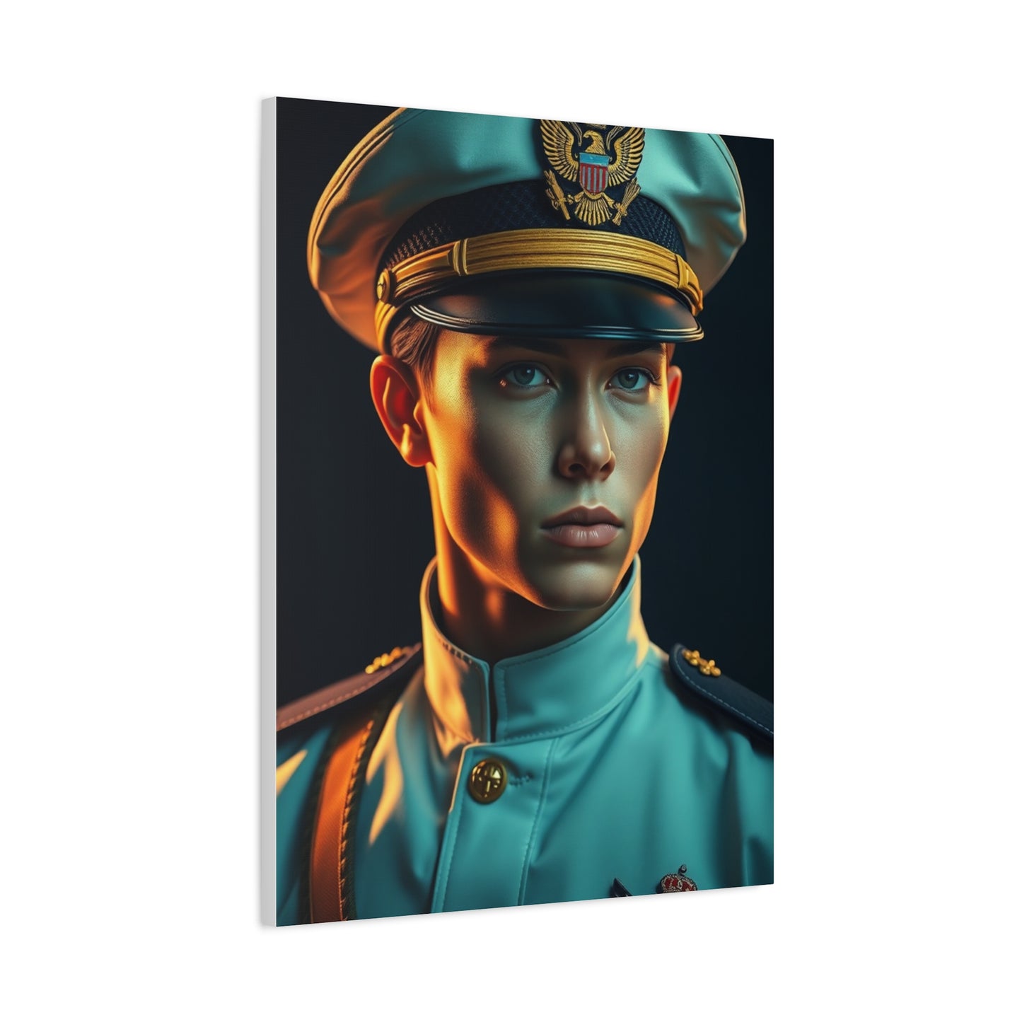 Masterpiece Navy (Military) Art Vision Wall Art & Canvas Print