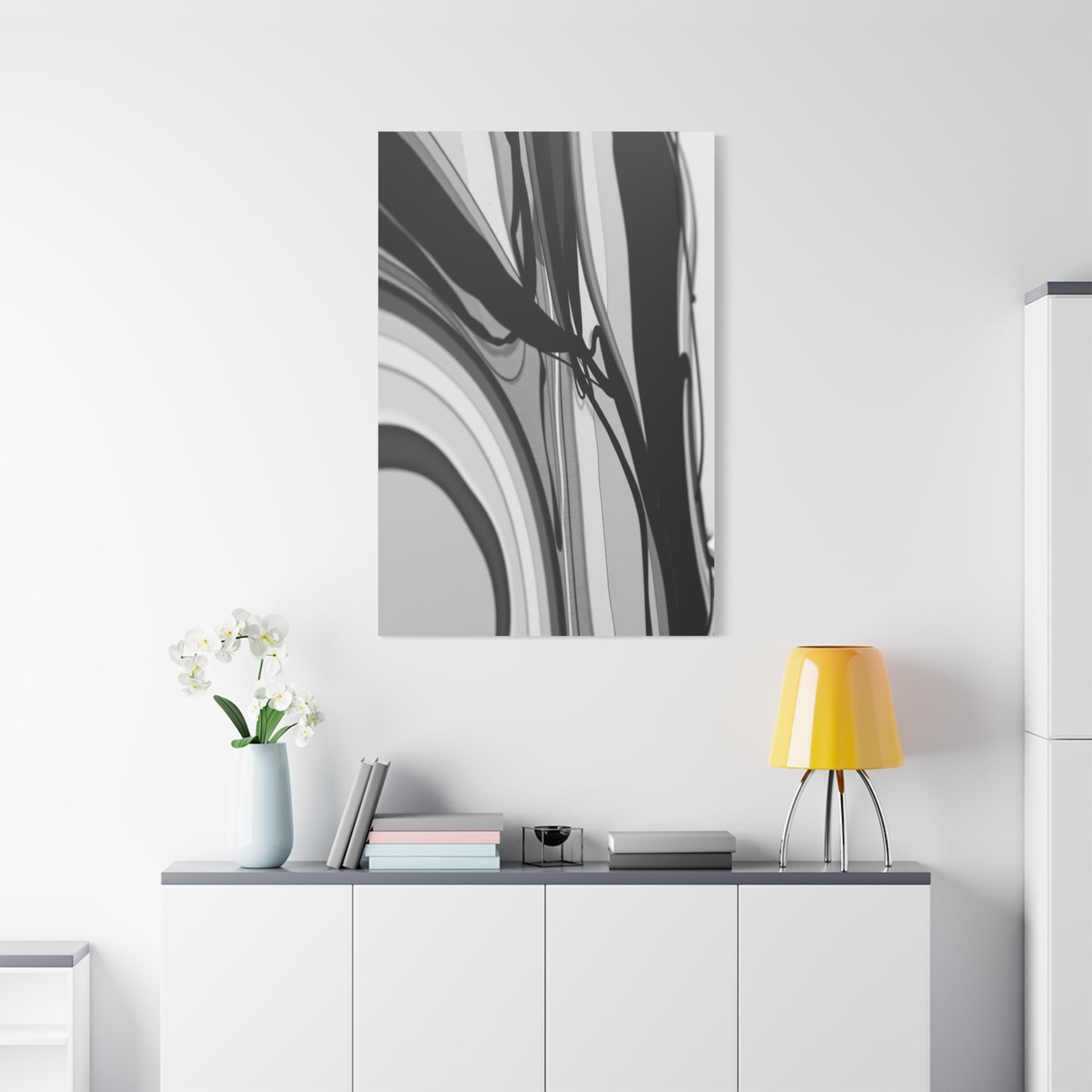 Supreme Black and White Abstract Art Collection Wall Art & Canvas Print