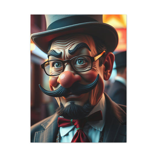 Rich Uncle Pennybags Art Supreme Gallery Wall Art & Canvas Print