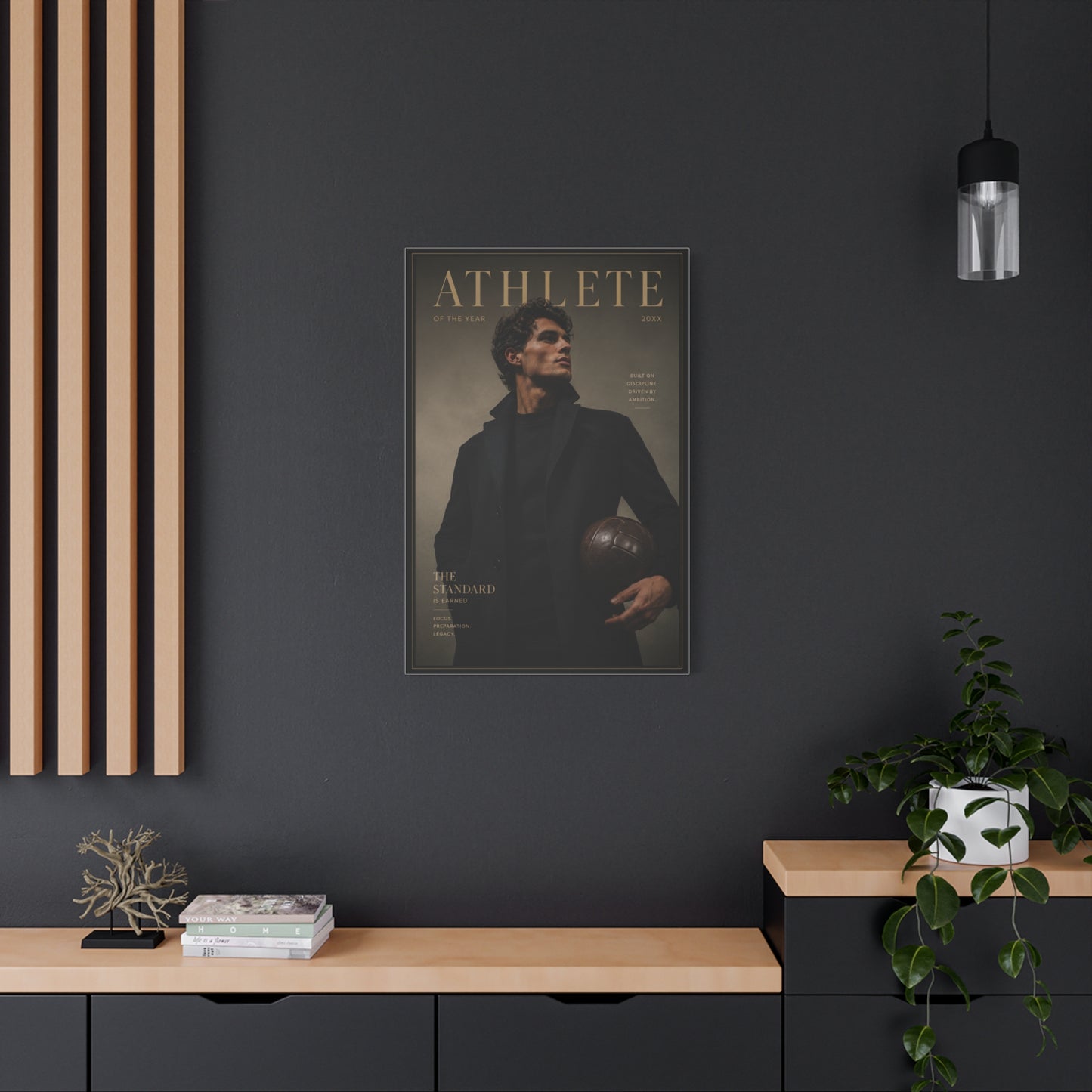 Athlete of the Year Editorial Sports Wall Art & Canvas Print