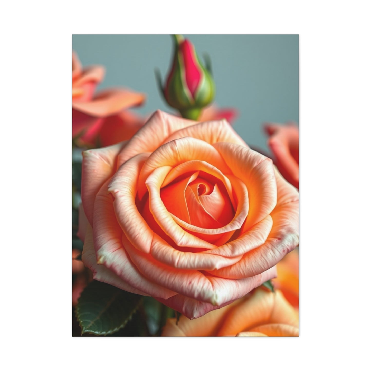 Masterpiece Rose Flower Art Vision Wall Art & Canvas Print