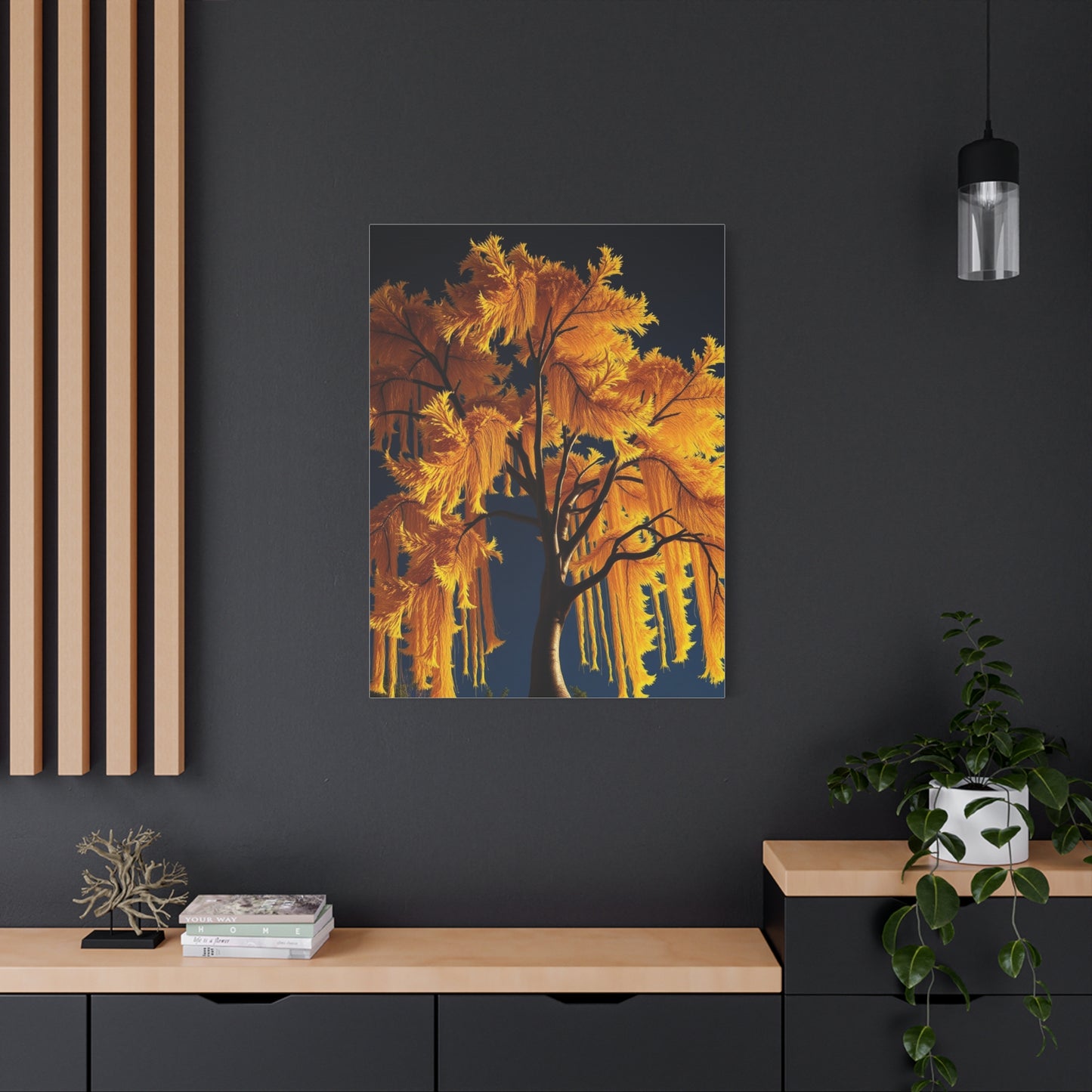 Ginkgo Tree Art Supreme Gallery Wall Art & Canvas Print