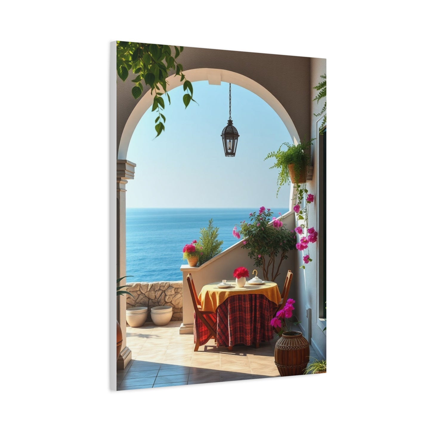 Masterpiece Mediterranean Decor Art Vision Wall Art & Canvas Print