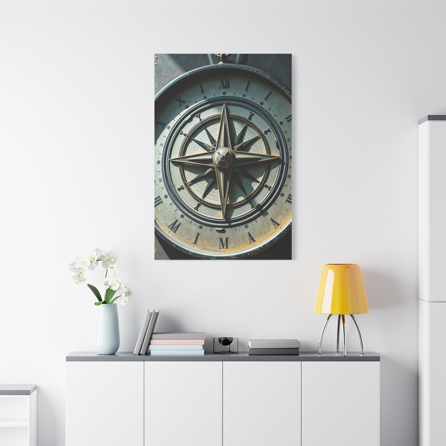 Compass Art Refined Canvas Wall Art & Canvas Print