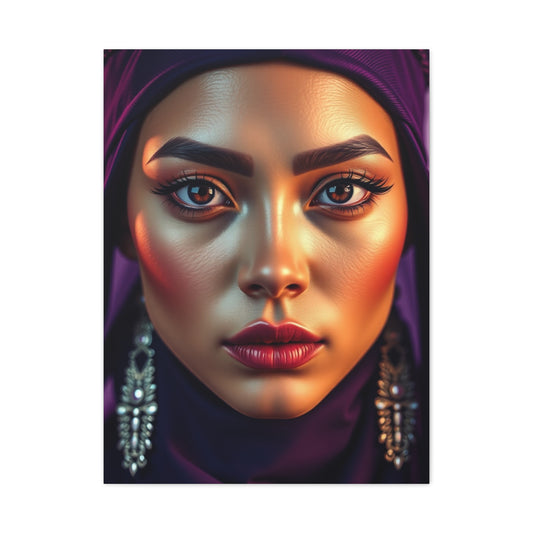 Violet Reverie Canvas