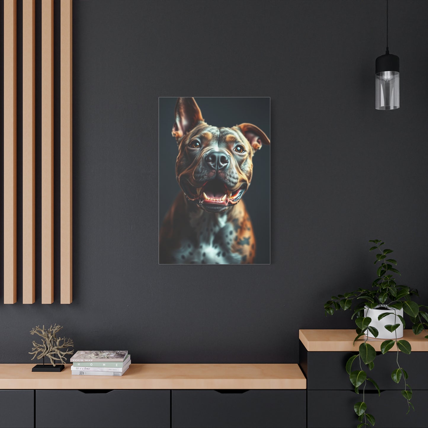 Supreme Pit Bull Art Collection Wall Art & Canvas Print