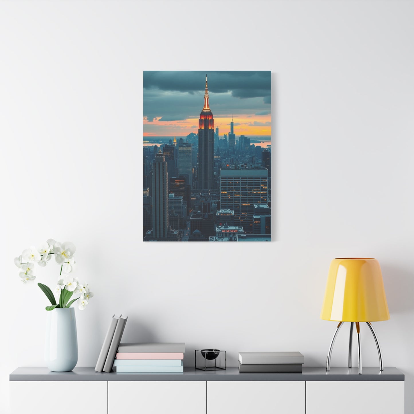 Supreme NYC Skyline Art Collection Wall Art & Canvas Print