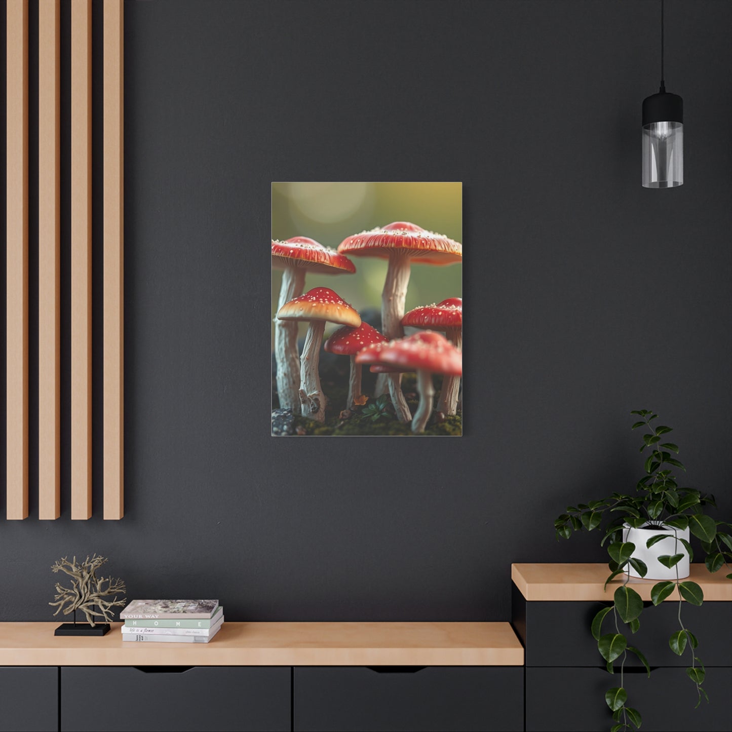 Elite Mushrooms Wall Art Vision Wall Art & Canvas Print