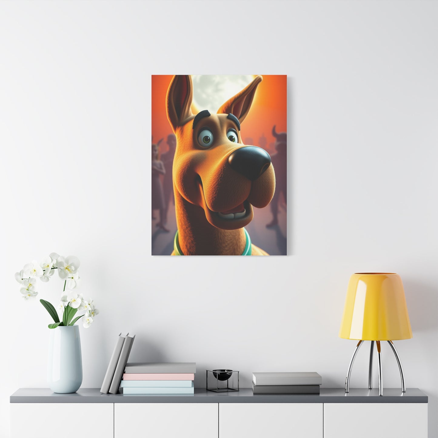Scooby-Doo (TV Series) Characters Art Supreme Gallery Wall Art & Canvas Print