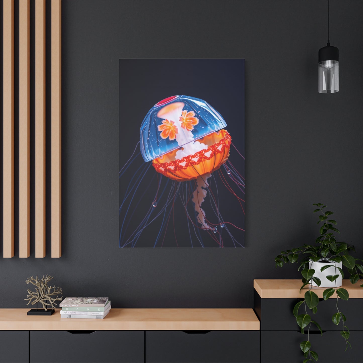 Jellyfish Art Refined Canvas Wall Art & Canvas Print