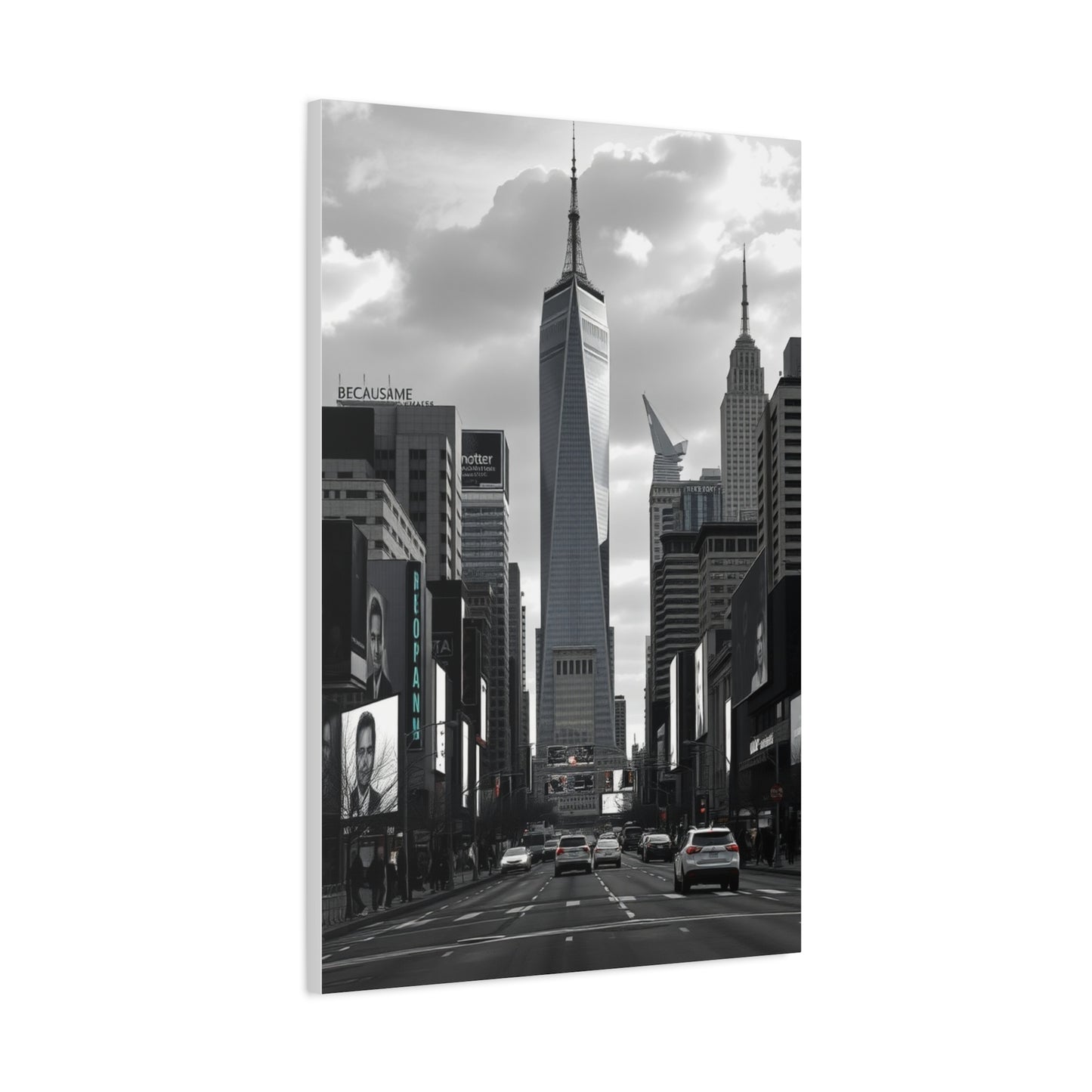 Supreme Black & White Cityscapes Art Collection Wall Art & Canvas Print