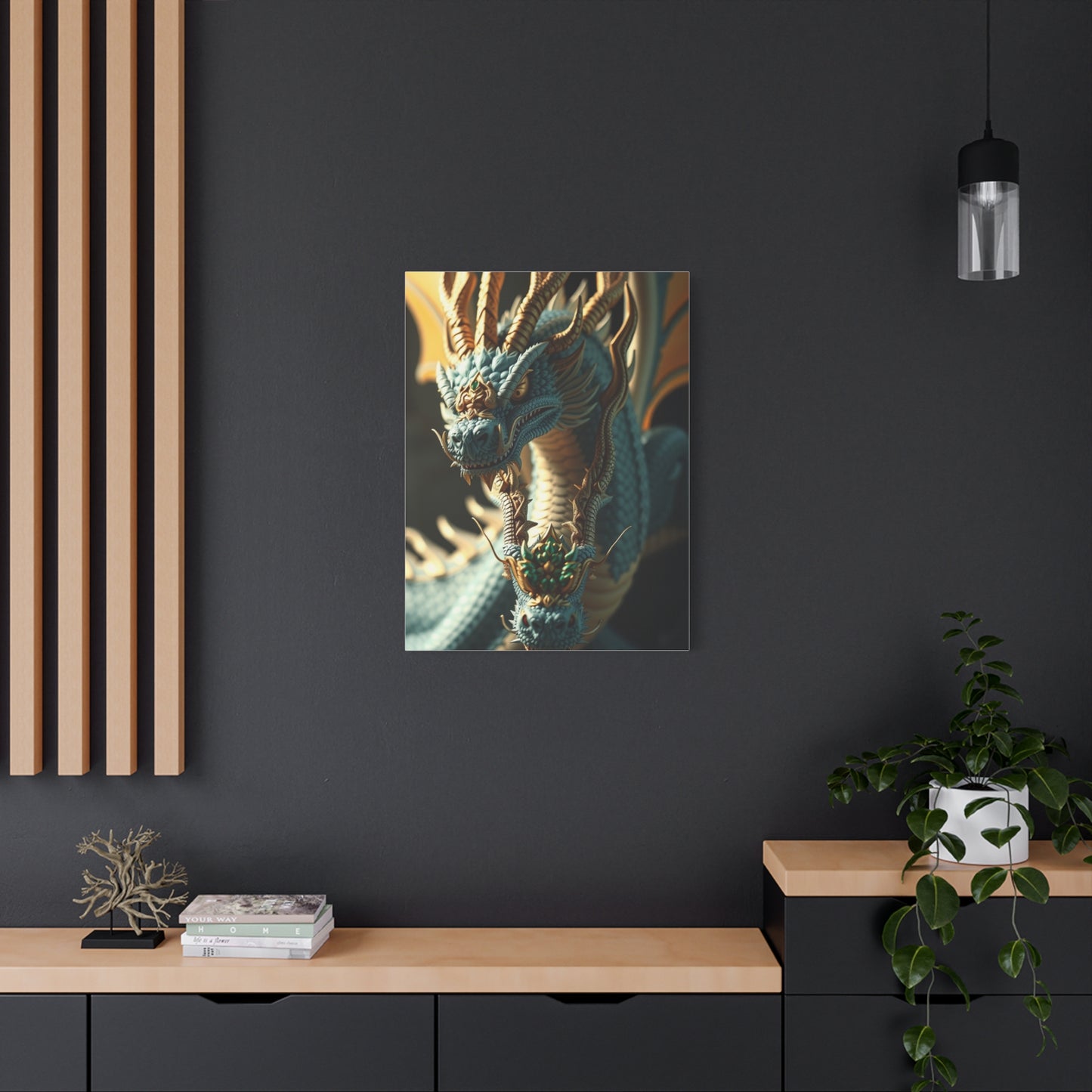 Vision Dragons Art Art Wall Art & Canvas Print