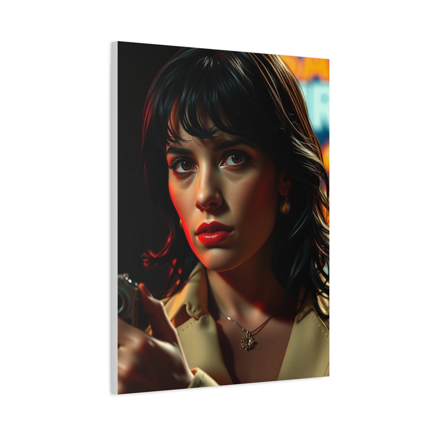 Masterpiece Pulp Fiction Character Art Vision Wall Art & Canvas Print