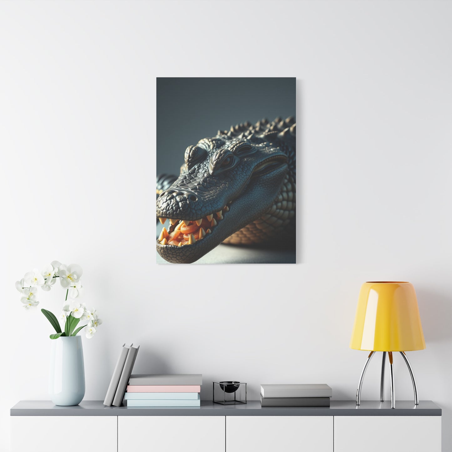 Crocodile & Alligator Art Luxury Canvas Wall Art & Canvas Print