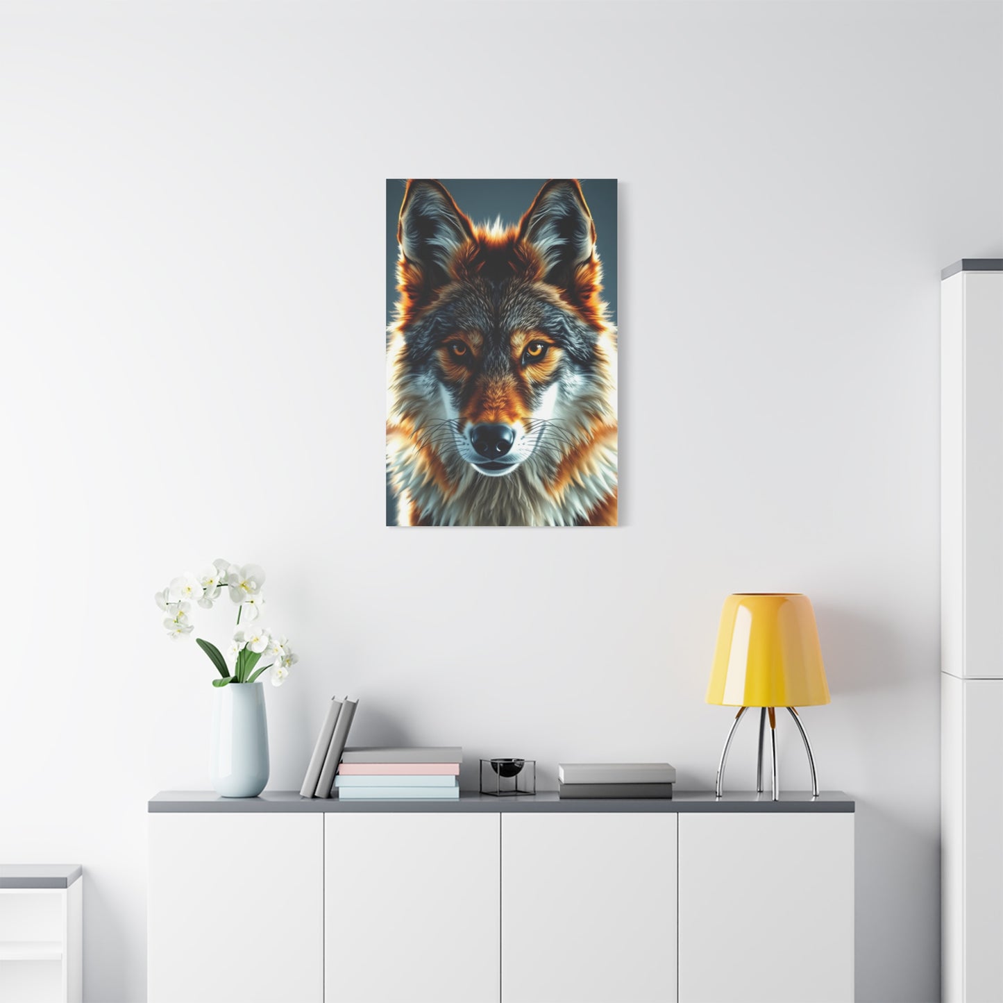 Vision Coyote Art Art Wall Art & Canvas Print