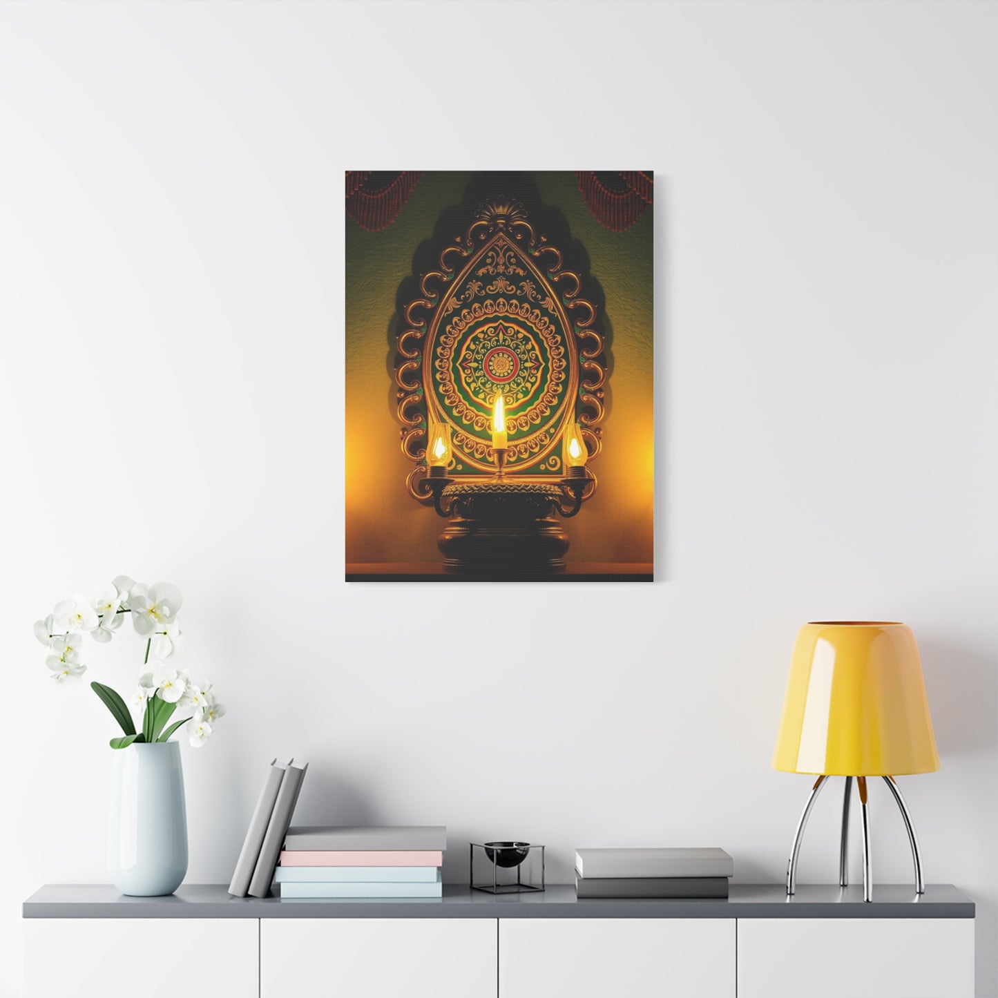 Masterpiece Indian Decor Art Vision Wall Art & Canvas Print