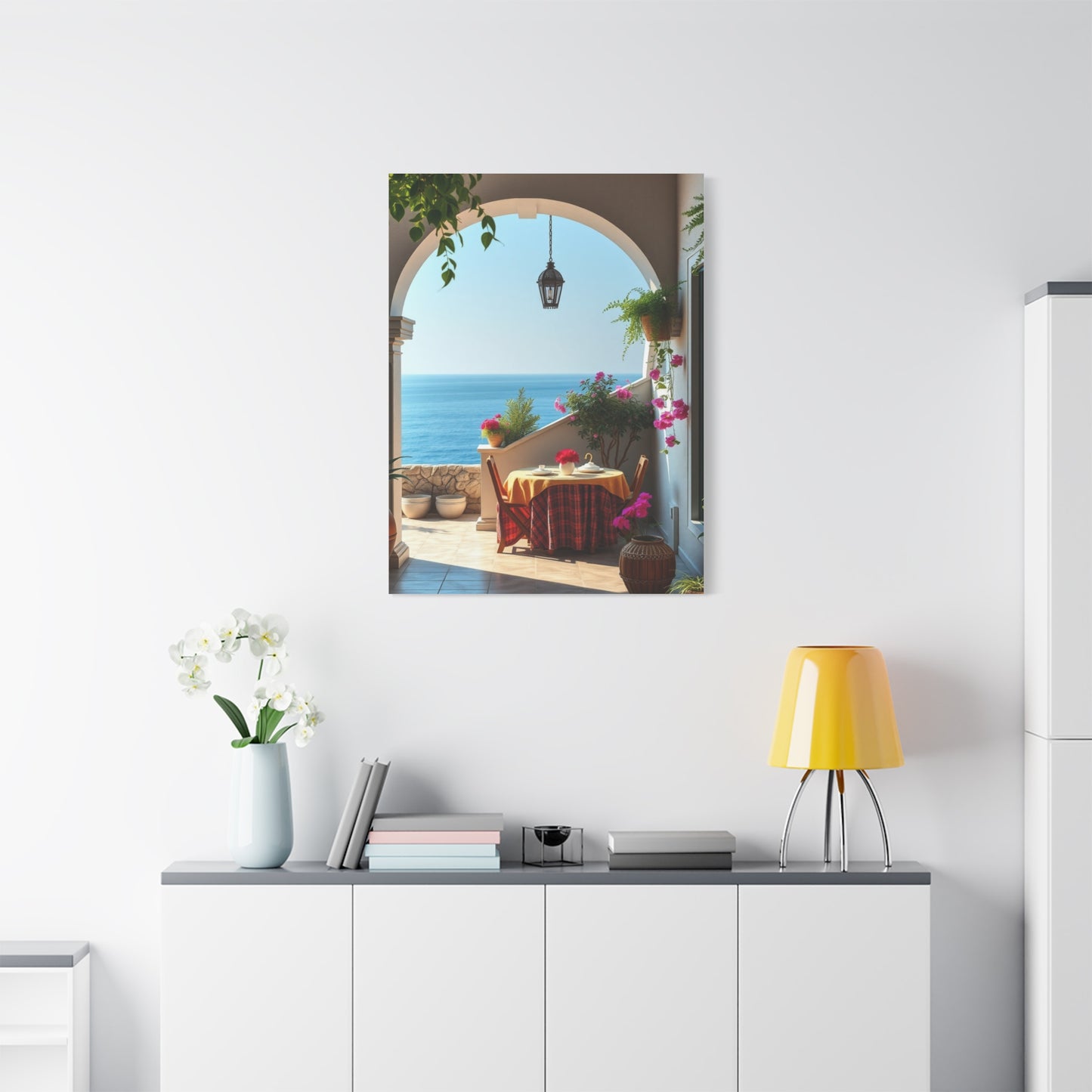 Masterpiece Mediterranean Decor Art Vision Wall Art & Canvas Print