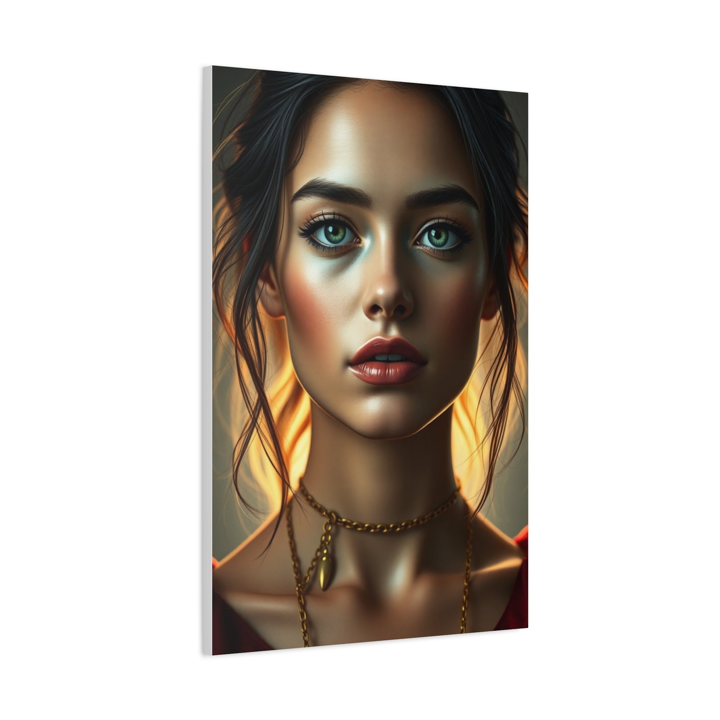 Elite Female Portrait Art Vision Wall Art & Canvas Print
