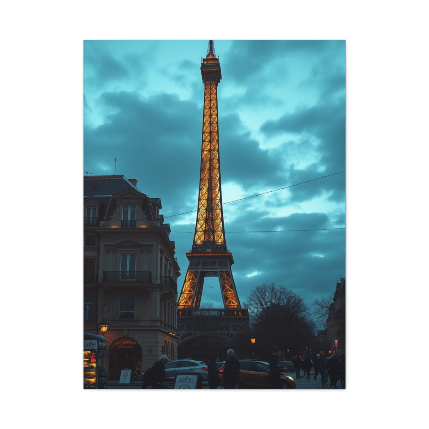 Opulent Parisian Brushstrokes