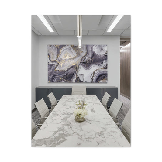 Mineral Stone Inspired Law Office Conference Wall Art & Canvas Print