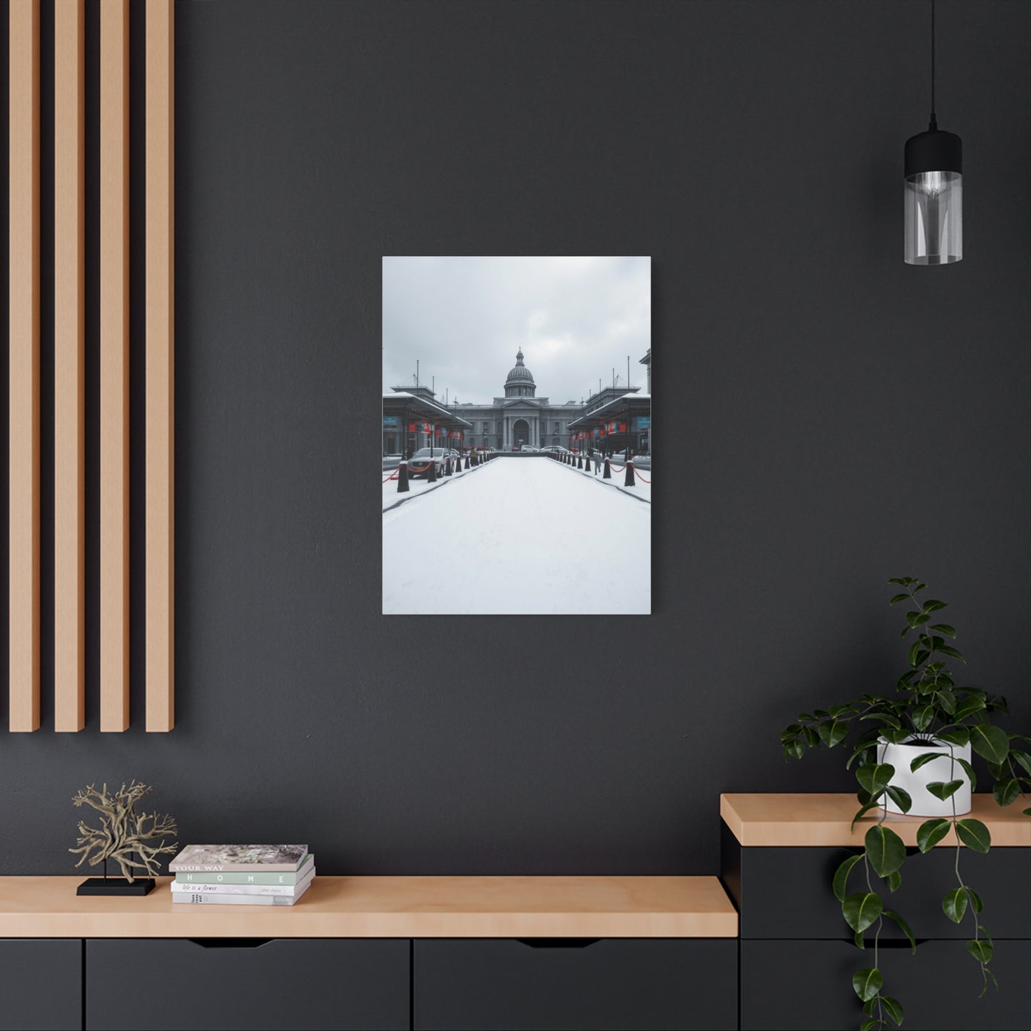 Gray & White Art Refined Canvas Wall Art & Canvas Print