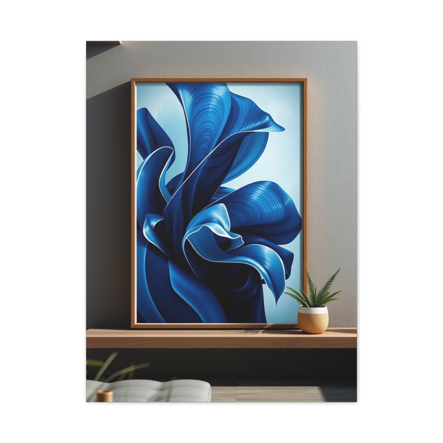 Navy Blue Art Supreme Gallery Wall Art & Canvas Print