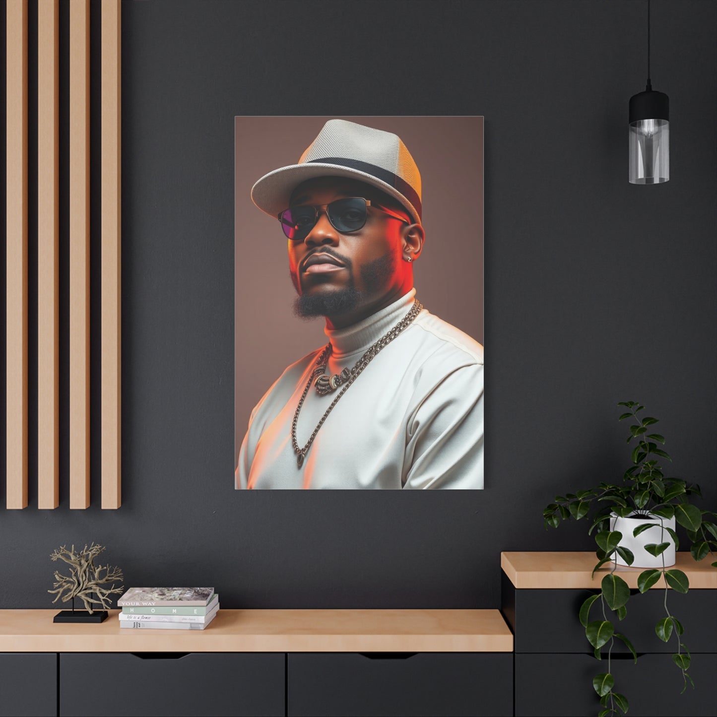 R&B, Soul Music Art Luxury Canvas Wall Art & Canvas Print