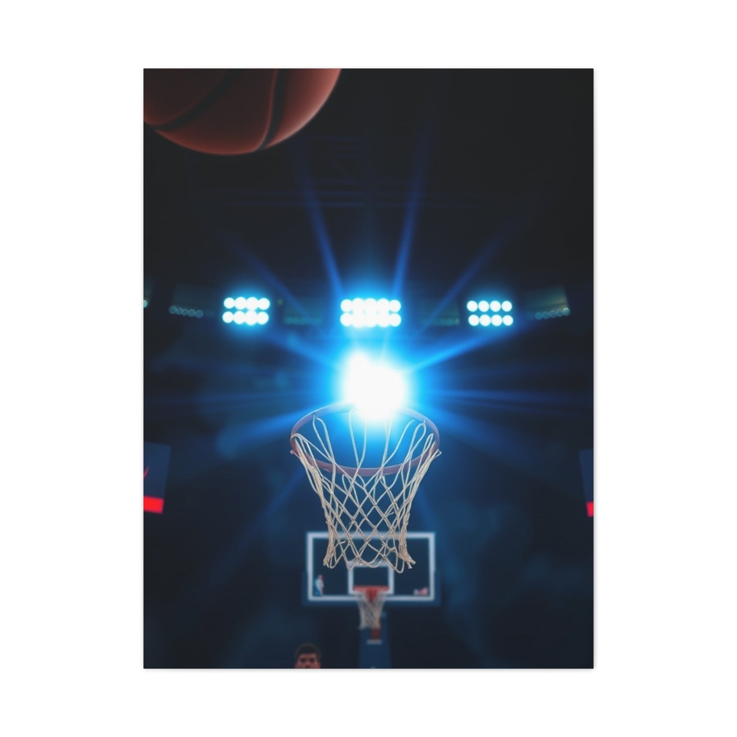 Vision Basketball Art Art Wall Art & Canvas Print