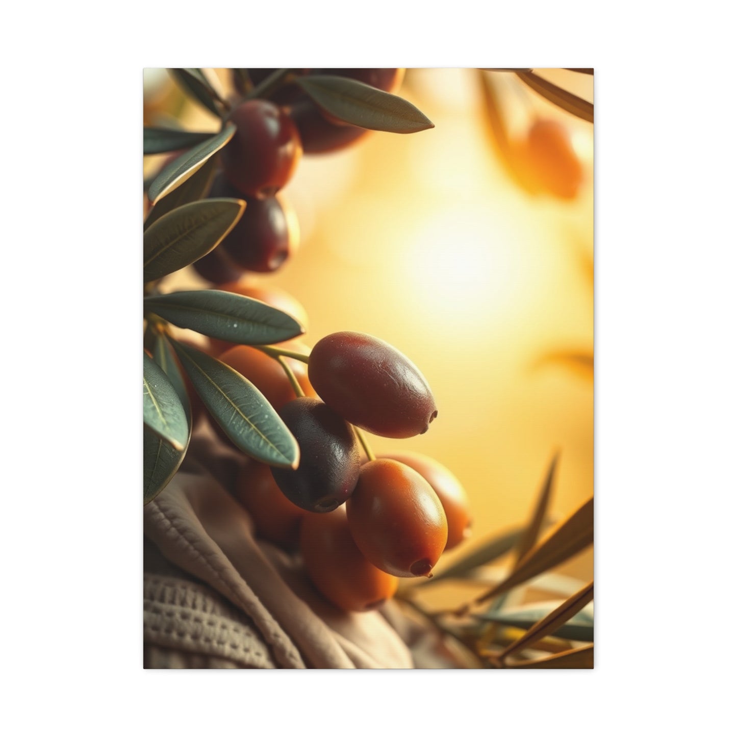 Luminous Olive Masterpiece