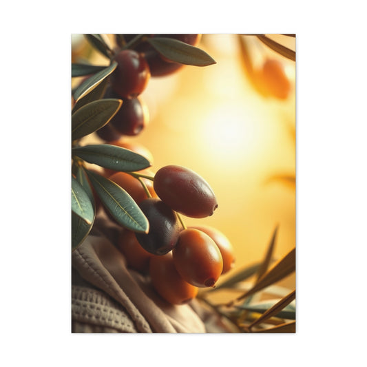 Luminous Olive Masterpiece