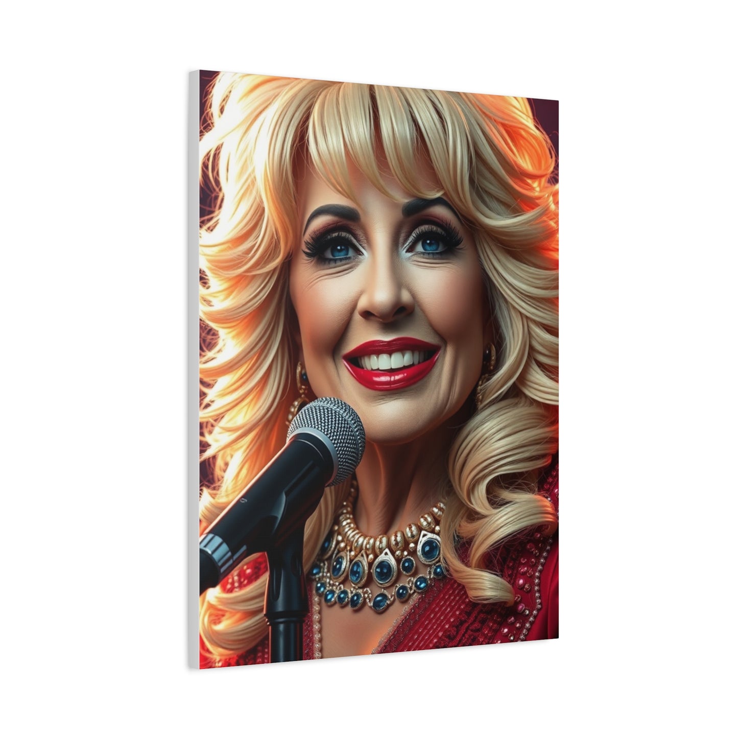Masterpiece Dolly Parton Art Vision Wall Art & Canvas Print