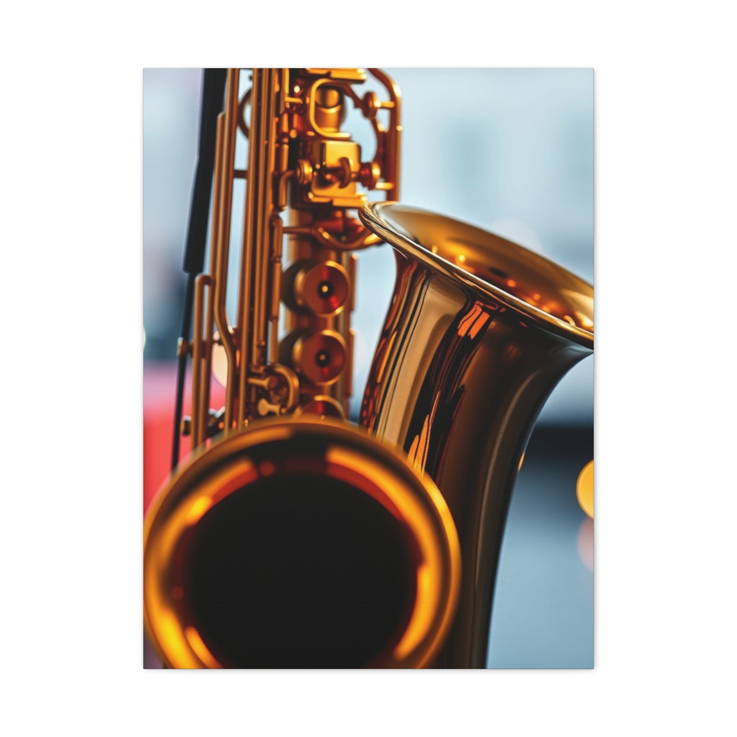 Saxophone Art Supreme Gallery Wall Art & Canvas Print