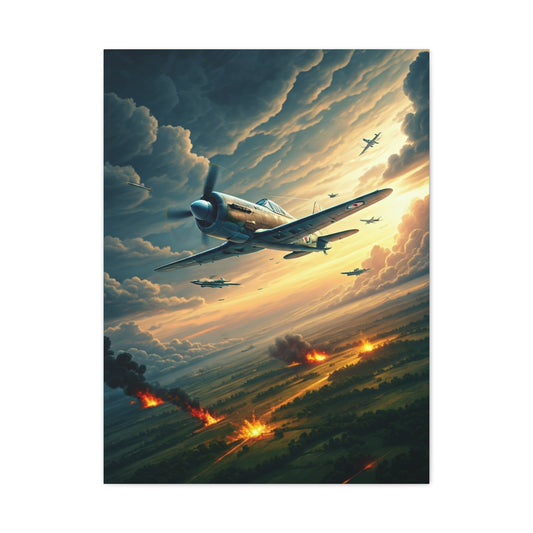 Thunderstorm Flight Vanguard Wall Art & Canvas Prints
