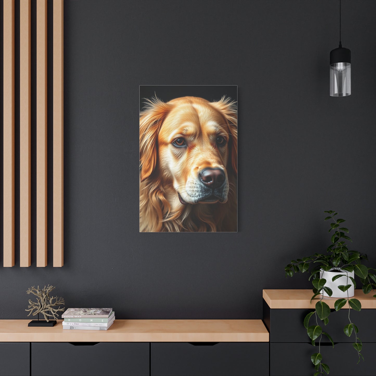 Supreme Golden Retriever Art Collection Wall Art & Canvas Print