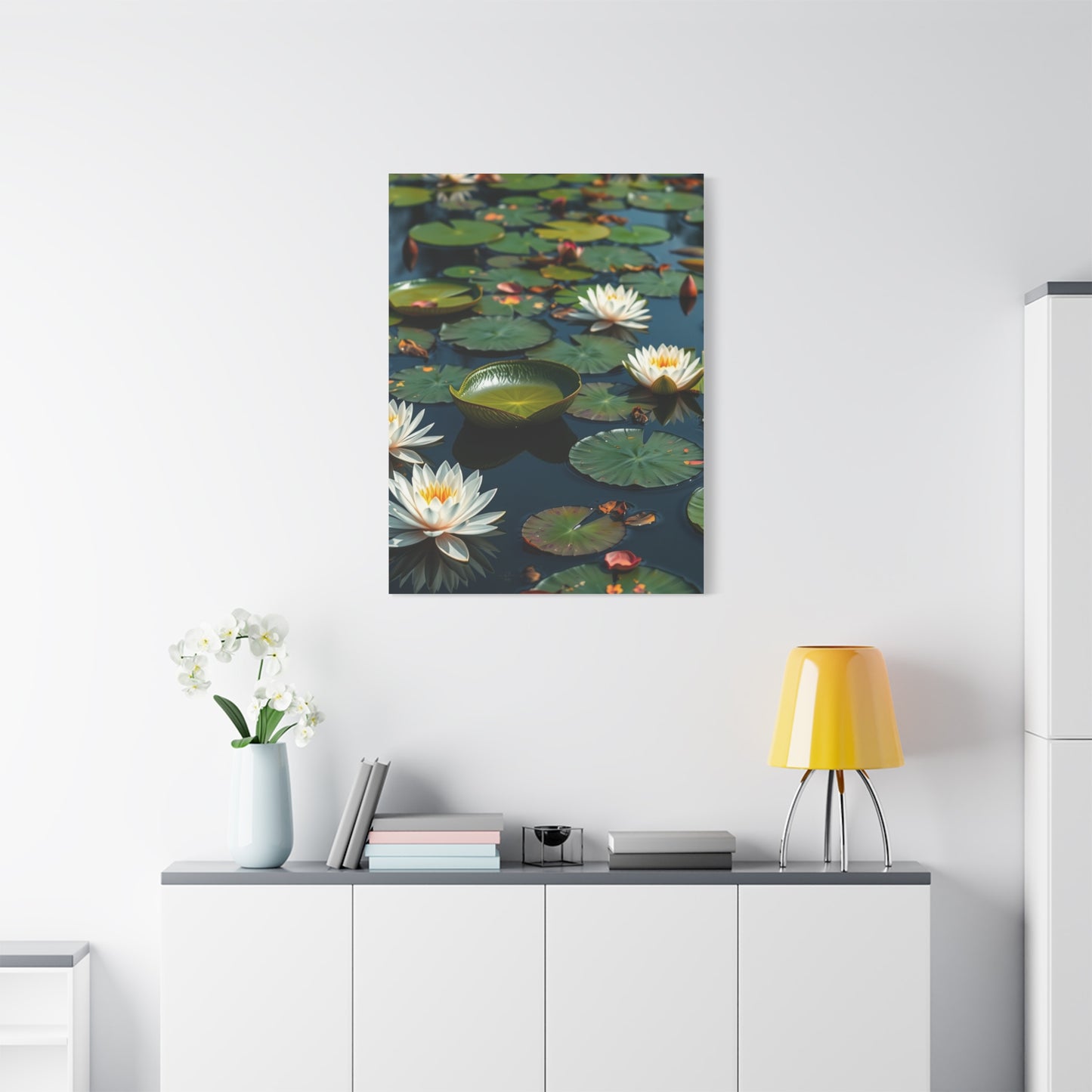 Vision Claude Monet Water Lilies Art Art Wall Art & Canvas Print